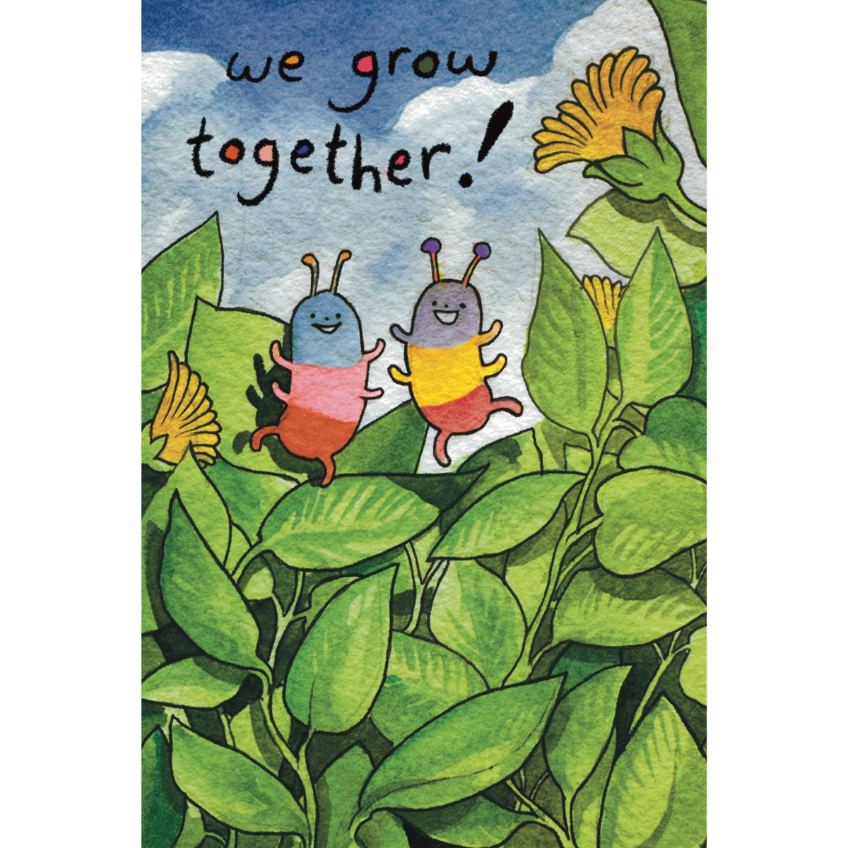 Grow Together Postcard