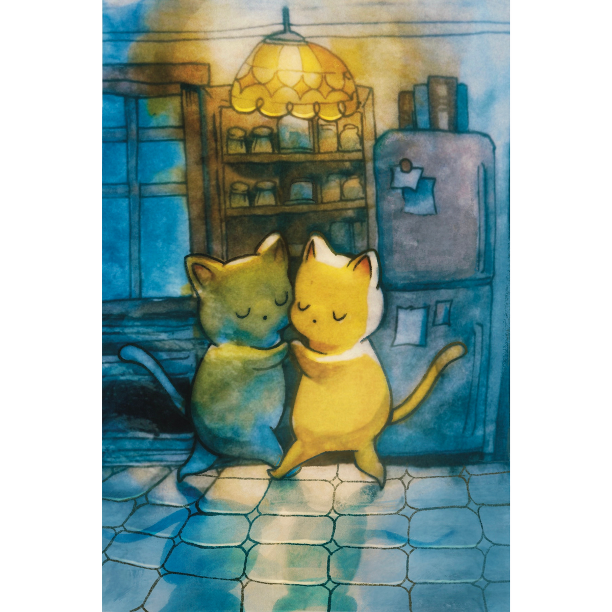 Kitchen Dance Postcard